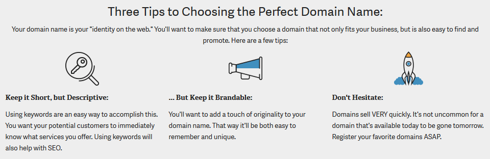 How to choose the perfect domain name