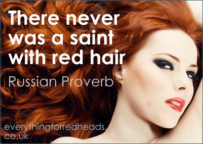 Red Hair and Temper