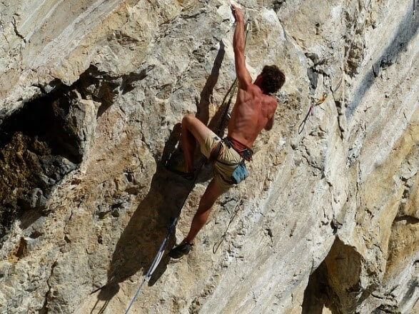 Rock Climbing - most dangerous sports